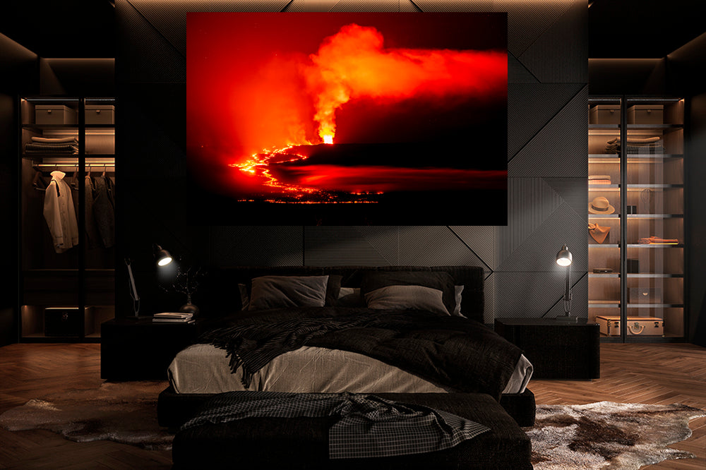 
                  
                    Hawaii mauna loa lava photography bedroom
                  
                