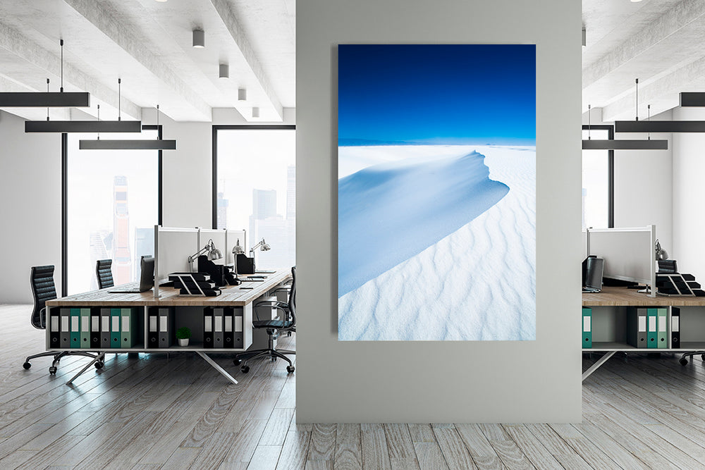 
                  
                    white and blue photography office
                  
                