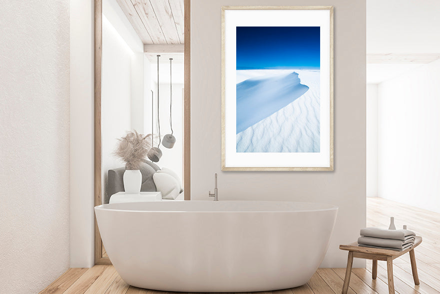
                  
                    white and blue photography bathroom
                  
                