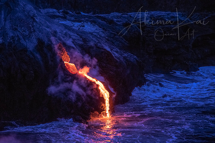 
                  
                    Earth Birth | Hawaii Lava Photography
                  
                