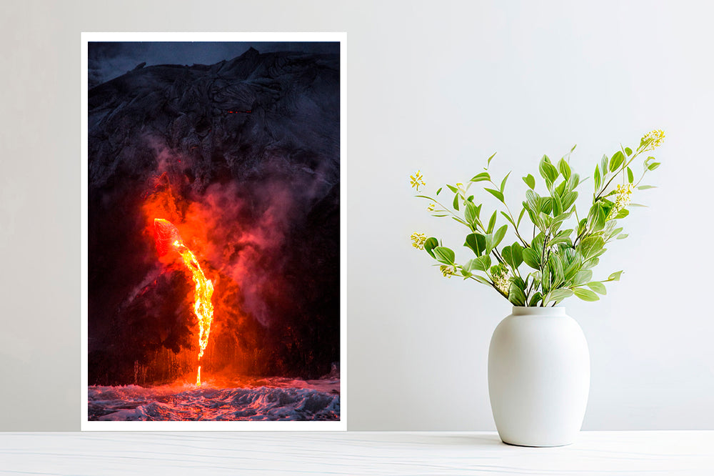 Hawaii volcano photography small print