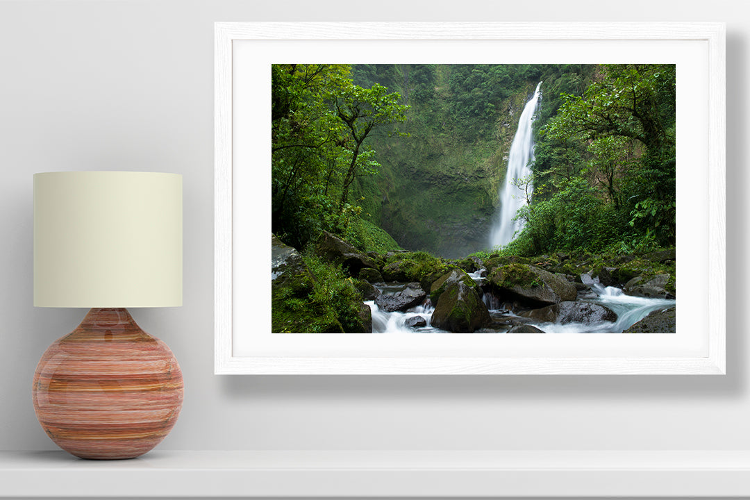 
                  
                    Costa rica waterfall photography small print
                  
                