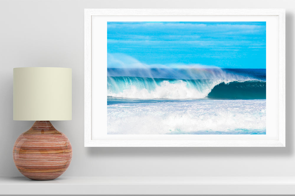 
                  
                    Haleiwa big wave photography small print
                  
                
