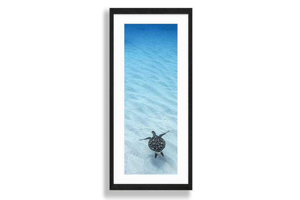 Makua beach photography framed